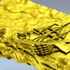 Рельефная 3D модель "Штормовой клипер" - STL для ЧПУ фрезера