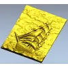 Парусник на волнах - 3D модель STL для ЧПУ