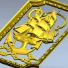Якорный клипер - 3D модель STL для ЧПУ