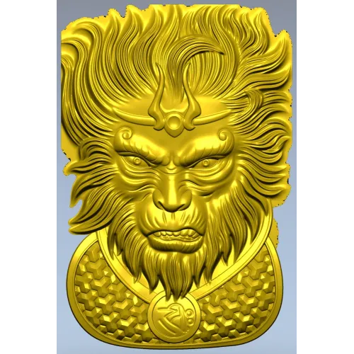 Король Обезьян - 3D модель STL для ЧПУ