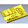 Кофейное панно в низком рельефе - стл модель для ЧПУ