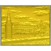 Kremlin Embankment bas-relief - STL 3D model for CNC carving