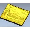 Kremlin Embankment bas-relief - STL 3D model for CNC carving