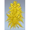Corn & Wheat High-Relief STL for CNC