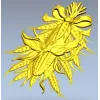 Corn & Wheat High-Relief STL for CNC