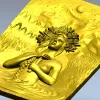 Купальская Ночь - рельефное панно в формате STL для ЧПУ