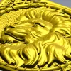 Рельефный медальон с головой льва - STL для ЧПУ