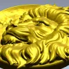 3D модель STL "Царский Медальон" - медальон с львом для ЧПУ