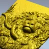 Рельефная 3D модель льва для ЧПУ - панно "Царь охоты"