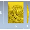 Рельефная 3D модель льва для ЧПУ - панно "Царь охоты"