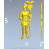 Страж Легиона - 3D модель легионера в формате STL для ЧПУ