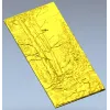 Pine Forest Relief Panel STL for CNC