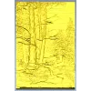 Pine Forest Relief Panel STL for CNC