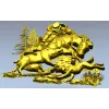 Forest Struggle - high-relief STL 3D model for CNC carving