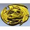Крылатый Череп - 3D модель STL для ЧПУ