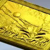Sunlit Lily Meadow - STL 3D model for CNC carving