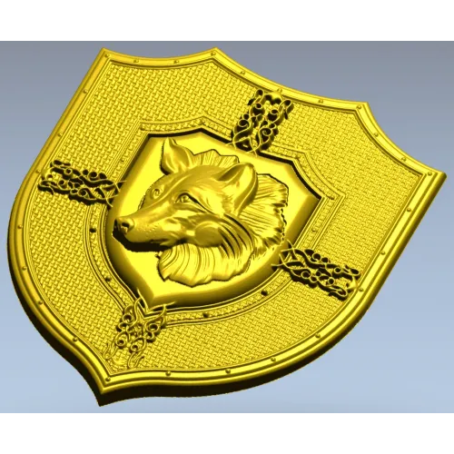 Лисий Щит - 3D модель STL для ЧПУ