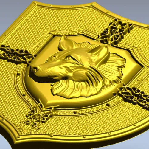 Лисий Щит - 3D модель STL для ЧПУ