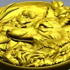 Медальон с лисой - 3D модель STL для ЧПУ