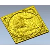 Fox and Hare High-Relief Panel STL for CNC