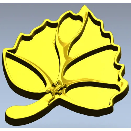 Ящеричный лист - 3D модель STL для ЧПУ
