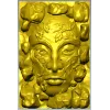 Лик в камнях - высокорельефная 3D модель STL для ЧПУ