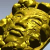 Лик в камнях - высокорельефная 3D модель STL для ЧПУ