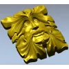 Листовой Лик - декоративная 3D модель STL для ЧПУ