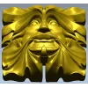 Листовой Лик - декоративная 3D модель STL для ЧПУ