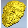 Green Man Oakleaf Relief STL for CNC