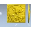 Лось в медальоне - 3D модель STL для ЧПУ