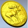 Горный лось - рельефная 3D модель в формате STL для ЧПУ