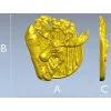 Рельефная тарелка с лосем - 3D модель STL для ЧПУ
