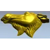 3D модель головы лося в формате STL для фрезеровки ЧПУ