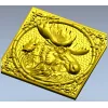 Лось в медальоне - 3D модель STL для ЧПУ