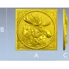 Лось в медальоне - 3D модель STL для ЧПУ