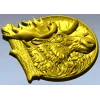 Панно "Лесной Лось" - 3D модель в формате STL для ЧПУ