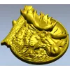 Панно "Лесной Лось" - 3D модель в формате STL для ЧПУ
