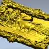 Majestic Moose Relief - STL 3D model for CNC carving