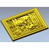 Лось и собаки - 3D модель в формате STL для ЧПУ