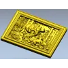 Лось и собаки - 3D модель в формате STL для ЧПУ