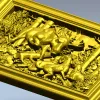Лось и собаки - 3D модель в формате STL для ЧПУ