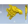 Рельефная 3D модель головы лося в формате STL для ЧПУ