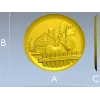 Медальон с лошадьми - 3D модель STL для ЧПУ