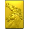 STL модель рельефа "Дуэт лошадей" - 3D модель stl для ЧПУ