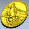 3D модель (STL) рельефа - Лошадь в овальном медальоне для ЧПУ