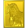 Horse Head Relief Plaque STL for CNC