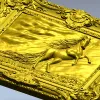 Панно "Вихрь и Конь" - барочная 3D модель в формате STL для ЧПУ
