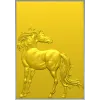 Барельеф коня - 3D модель STL для ЧПУ