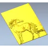 Барельеф коня - 3D модель STL для ЧПУ